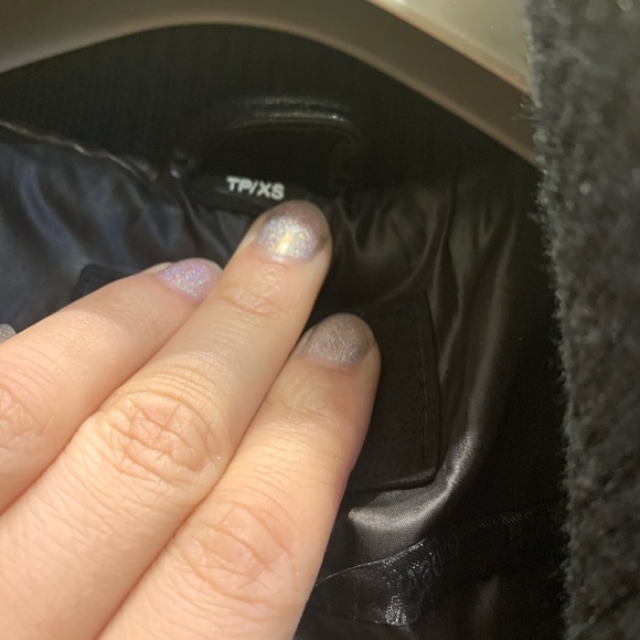 Rudsak Down Coat with leather and fur trim - Picture 10 of 14